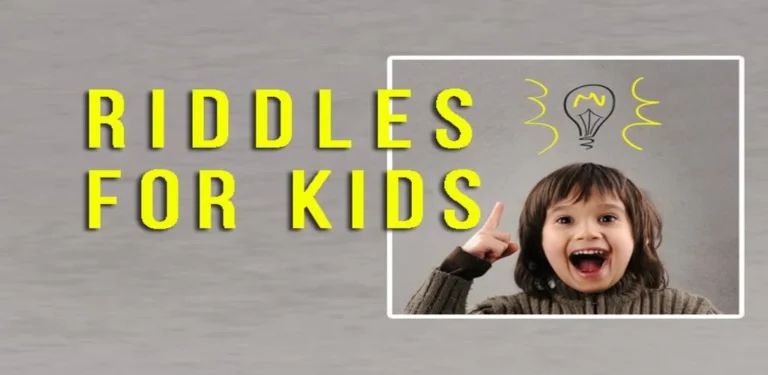 Short Riddle For Children