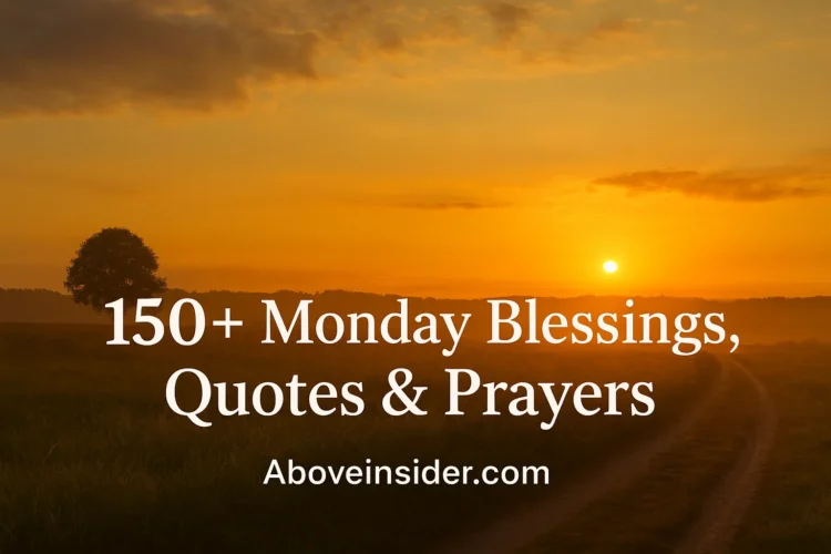 150 Monday Blessings Quotes Prayers to Start the Week with Positivity