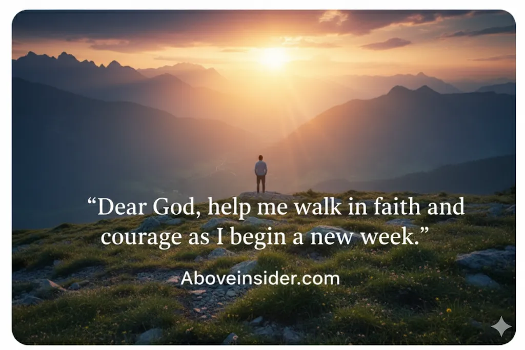 150+ Monday Blessings, Quotes & Prayers to Start the Week with Positivity 18 Monday Prayers image