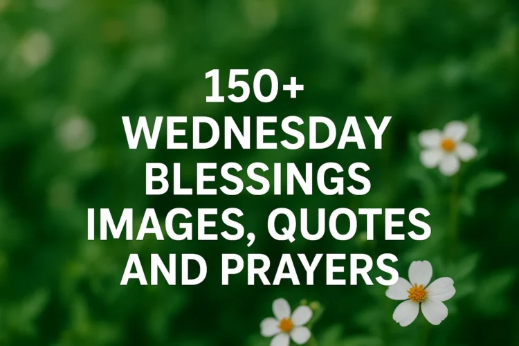 150+ Wednesday Blessings, Quotes, Images & Prayers