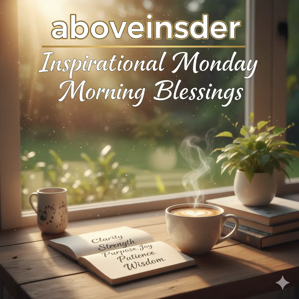 Inspirational Monday Morning Blessings