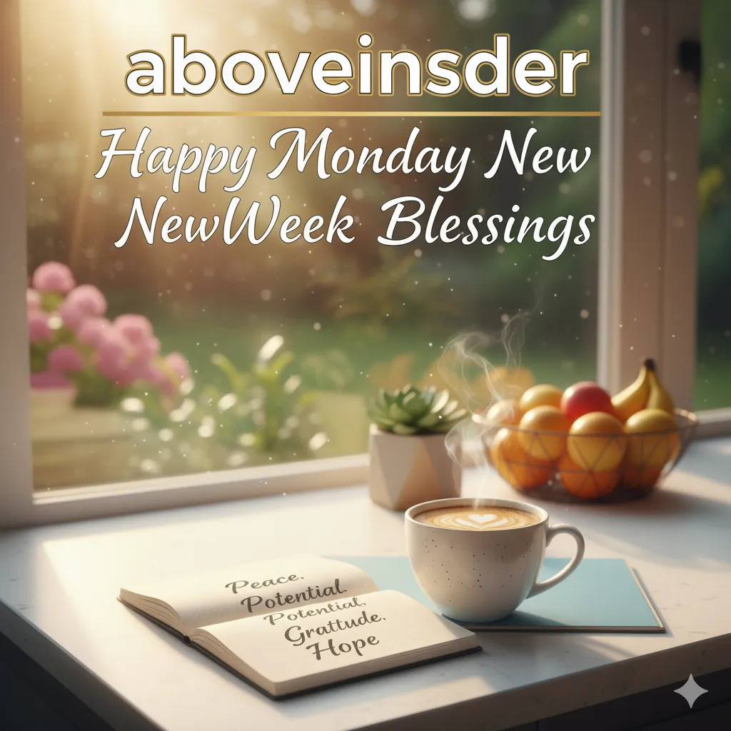 Happy Monday New Week Blessings 