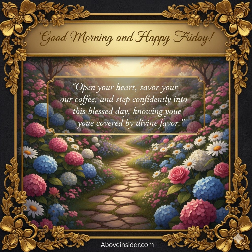 Friday Blessings prayers image