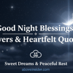 Good Night Blessings, Prayers & Heartfelt Quotes images