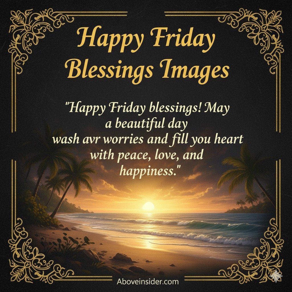 Happy Friday Blessings Images