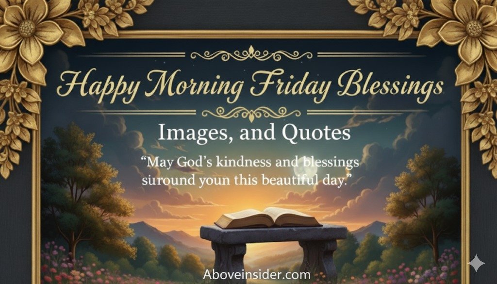 Happy Friday Morning Blessings images quotes