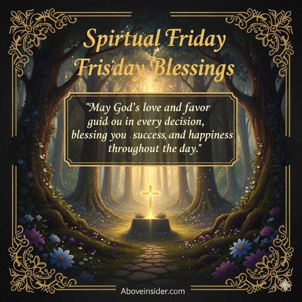 Spiritual Friday Blessings image