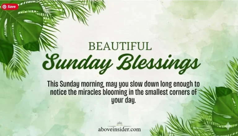 Happy Sunday Blessings, Quotes & Wishes For 2025